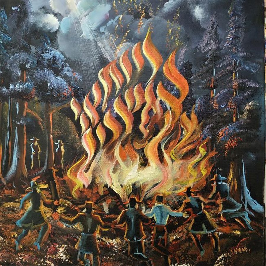 Painting Bar Yochai Bonfire* - Image 5