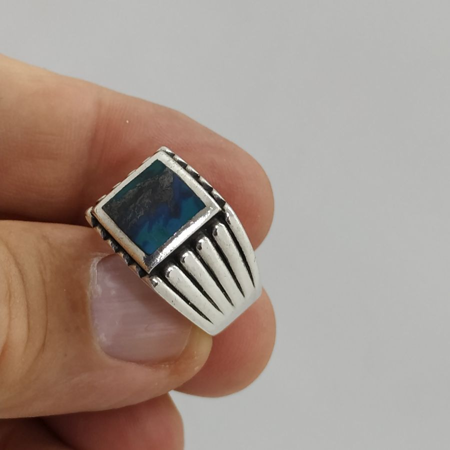 Square Elat Stone Ring - Image 3