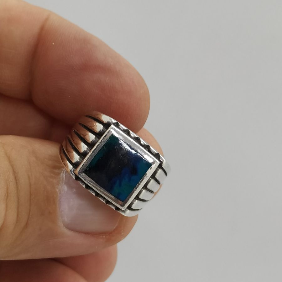 Square Elat Stone Ring - Image 4
