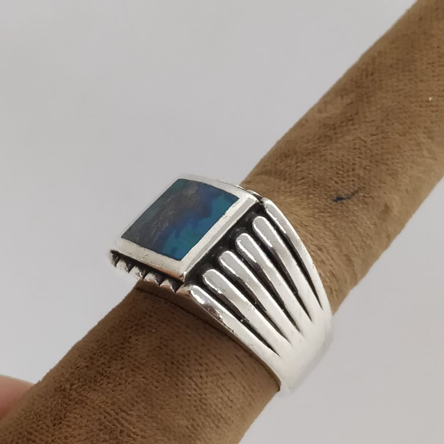Square Elat Stone Ring - Image 9