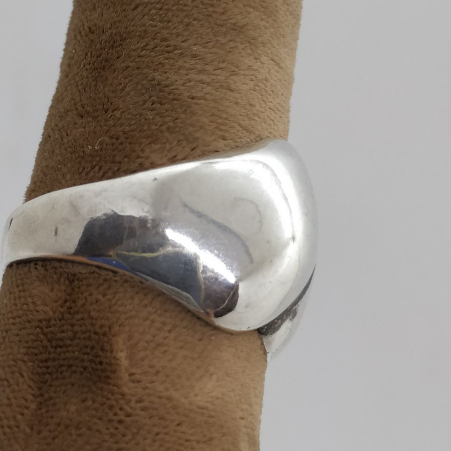 Heart Shape Silver Ring - Image 5