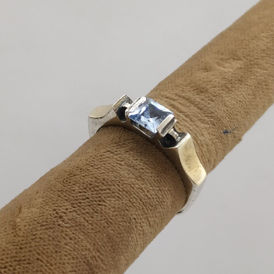 Blue Topaz Stone Ring - Image 8