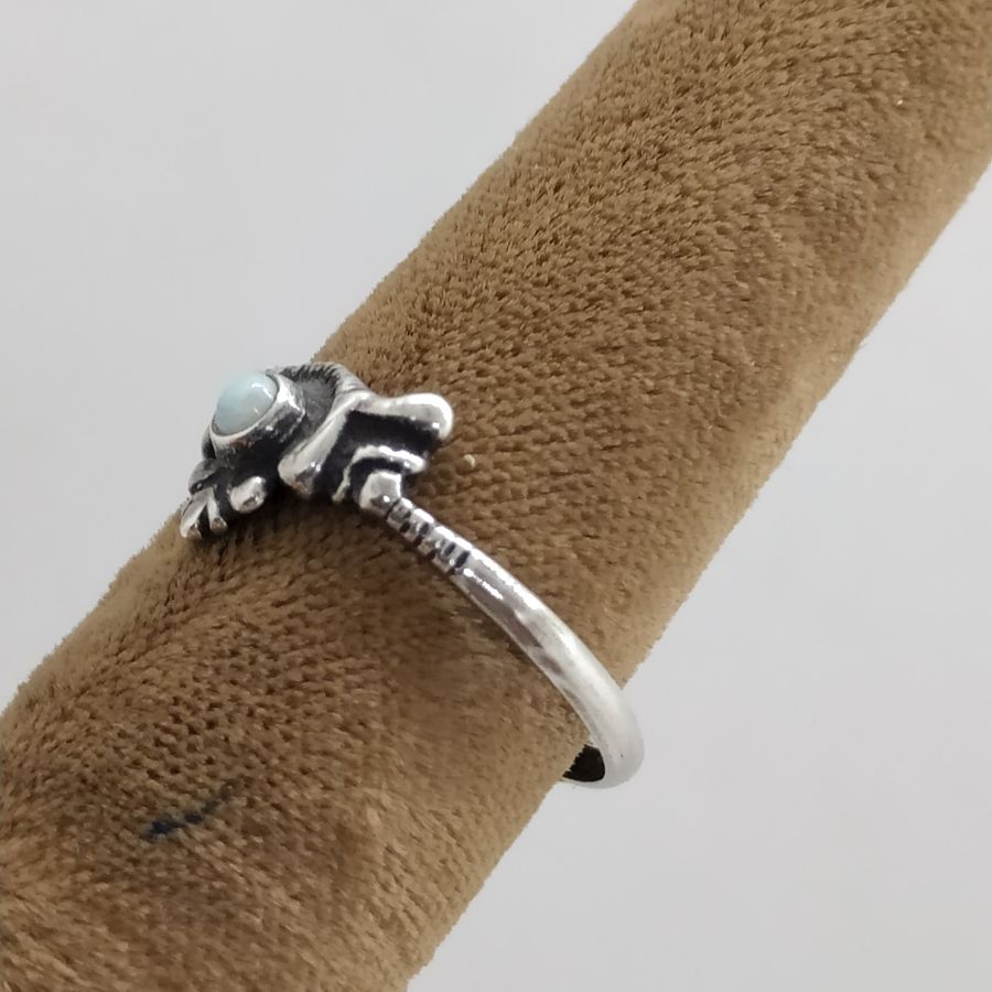 Silver Ring White Pearl - Image 7