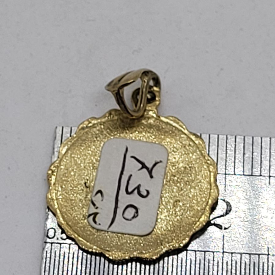10 Commandments Round Pendant - Image 2