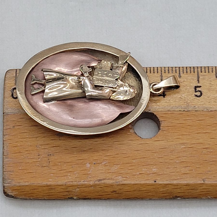 Moses Receiving Commandments Pendant* - Image 4
