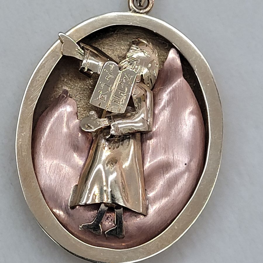 Moses Receiving Commandments Pendant* - Image 7