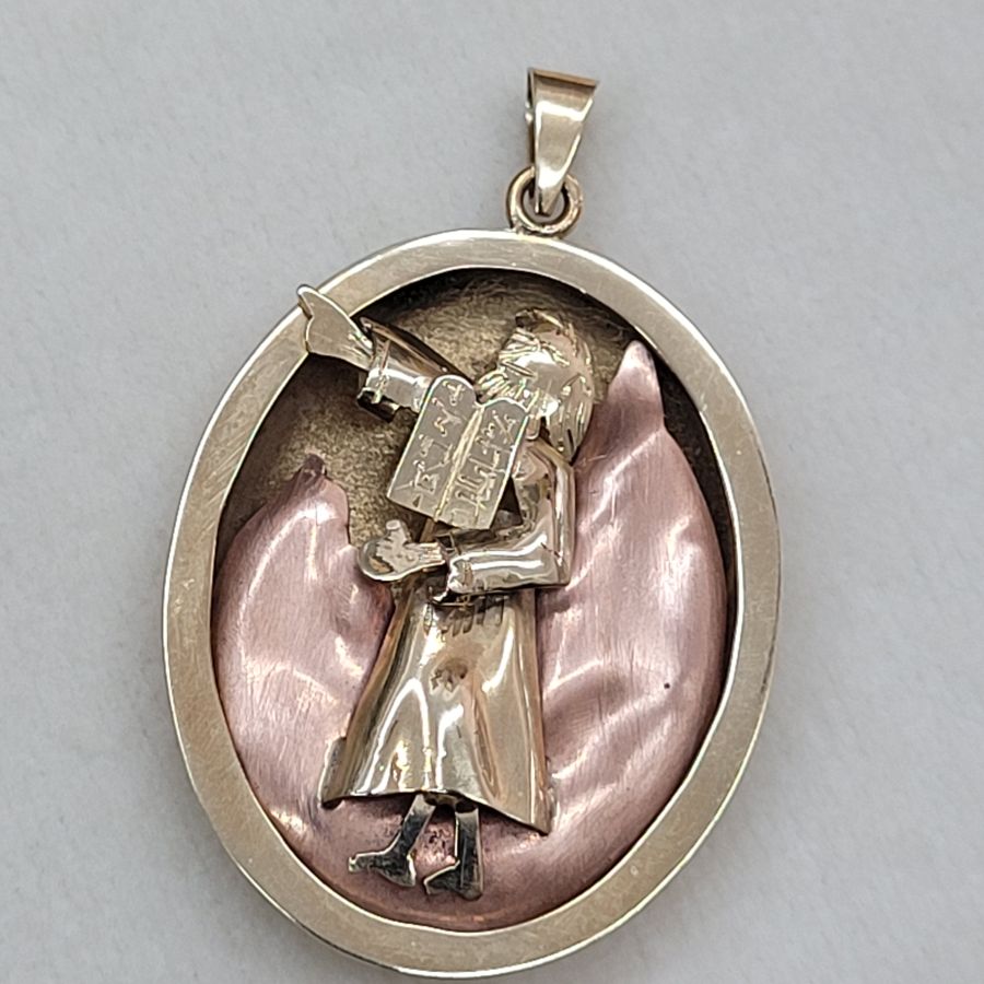 Moses Receiving Commandments Pendant* - Image 8