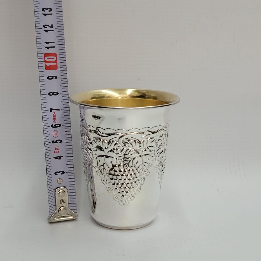 Kiddush Goblet Grapes Leaf - Image 3
