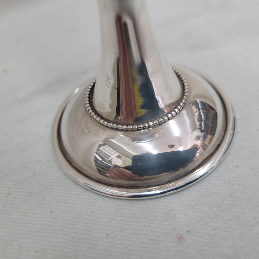 Silver Kiddush goblet smooth - Image 5