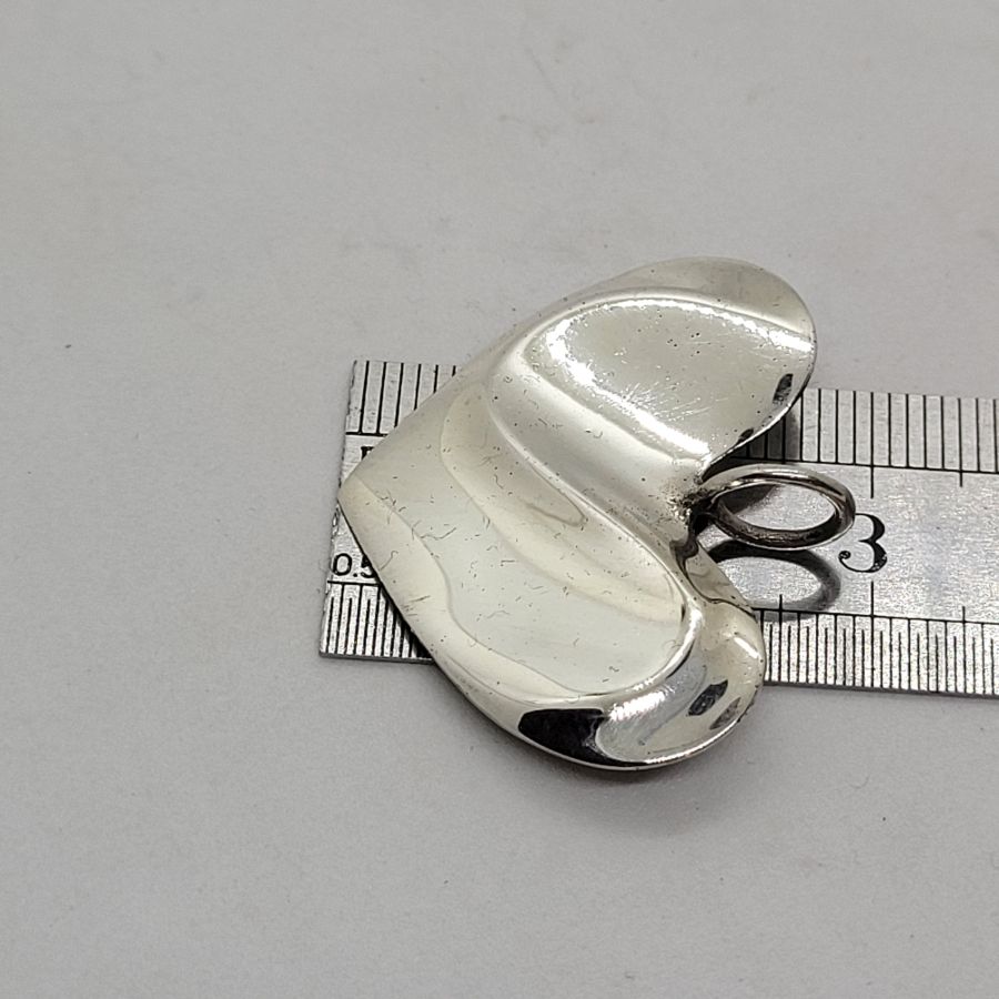 Pendant Smooth Modern Heart - Image 3