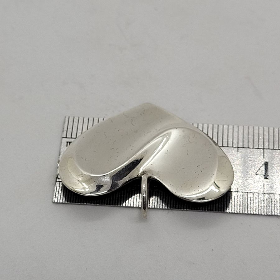 Pendant Smooth Modern Heart - Image 4