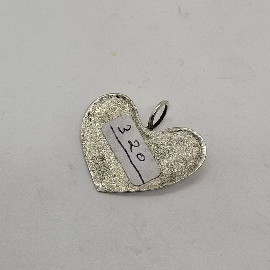 Pendant Smooth Modern Heart - Image 5
