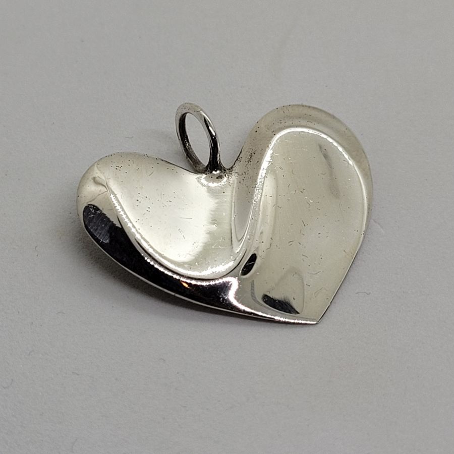 Pendant Smooth Modern Heart - Image 6