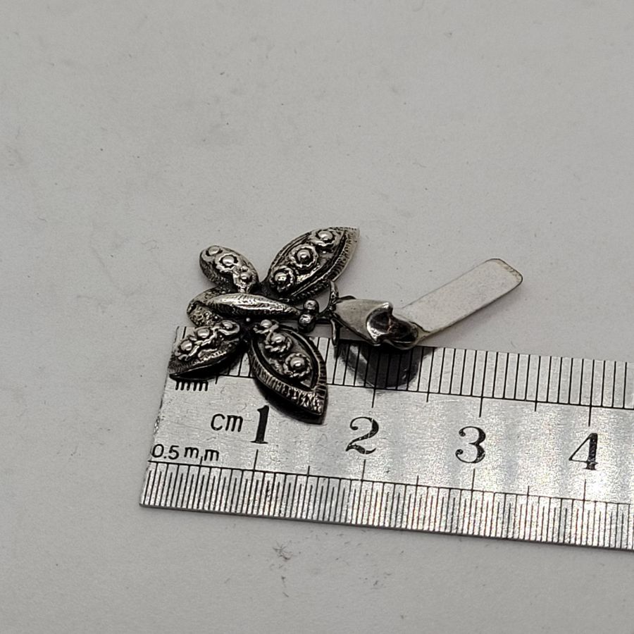 Butterfly Sterling Silver Pendant - Image 4