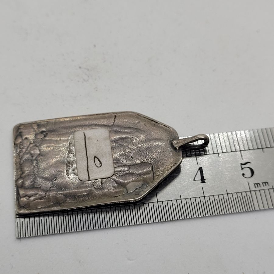 Silver Kabbalah Amulet Pendant - Image 3