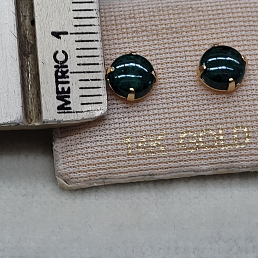 Round Stud Earrings Elat - Image 3