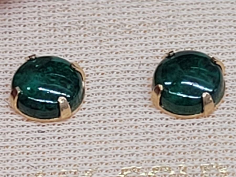 Round Stud Earrings Elat - Image 5