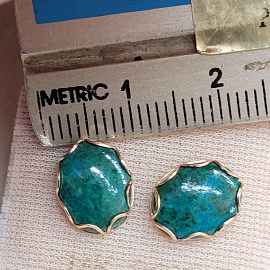 Elat Stone Stud Earrings - Image 4