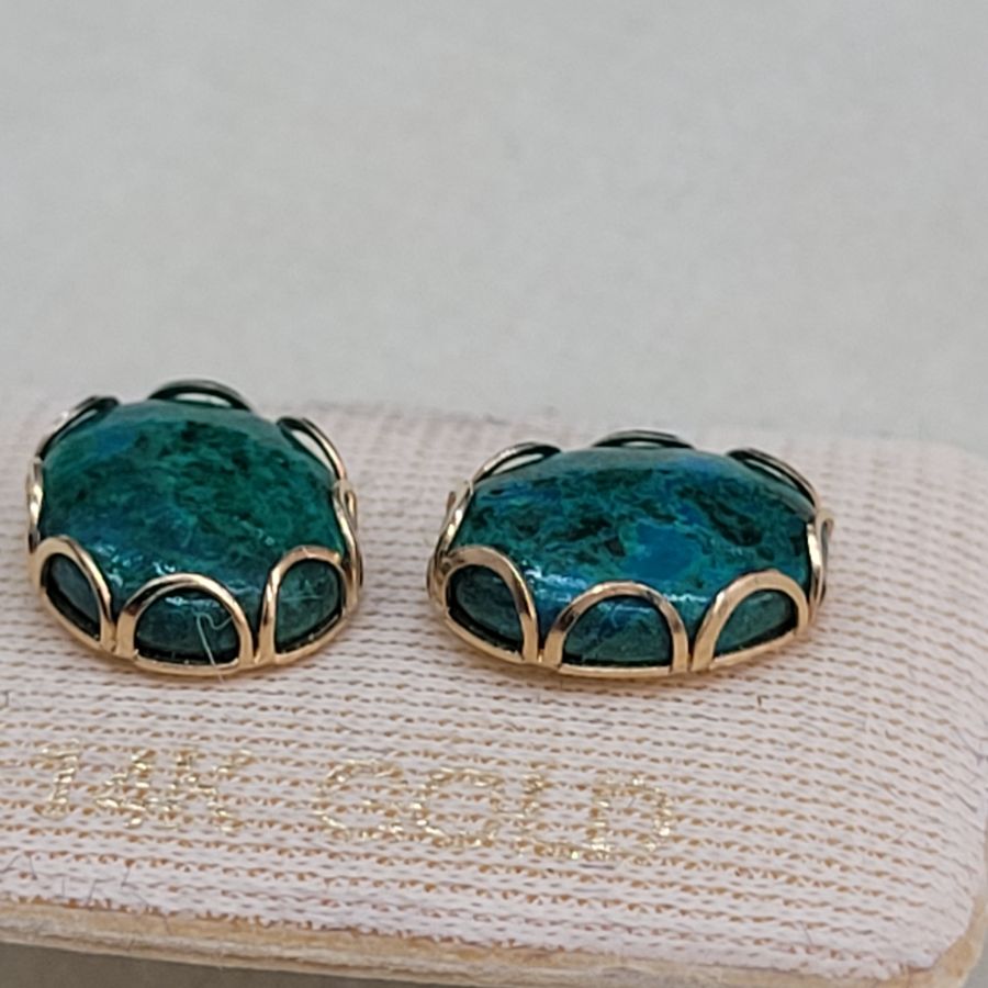 Elat Stone Stud Earrings - Image 5