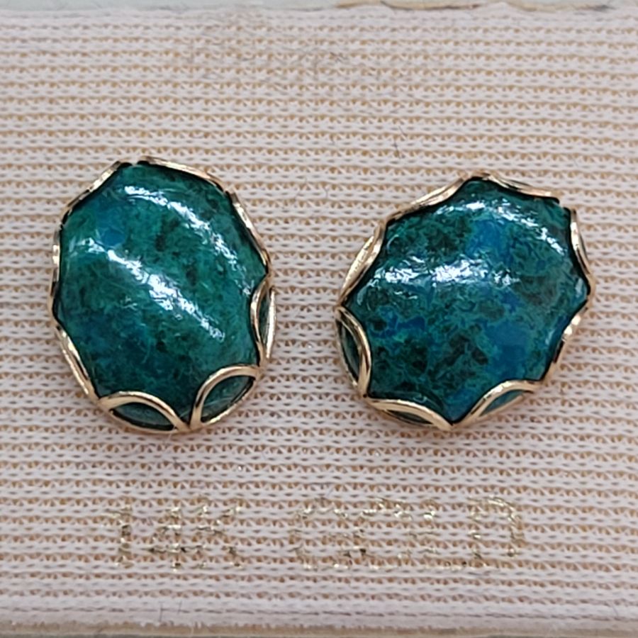 Elat Stone Stud Earrings - Image 7