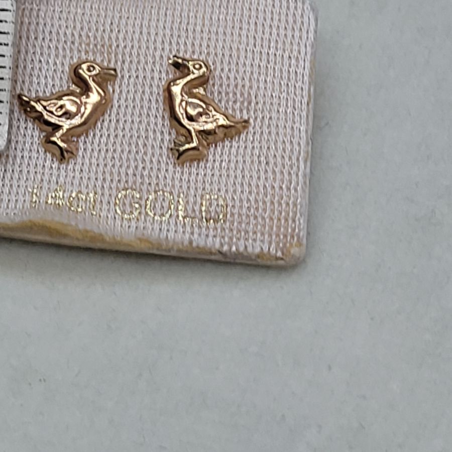 Duck Shape Stud Earrings - Image 5