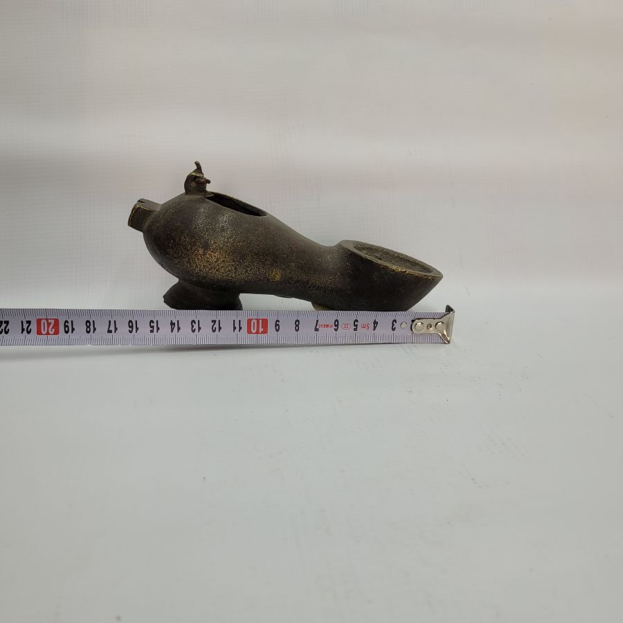 Byzantine Bronze Oil Lamp - Image 3