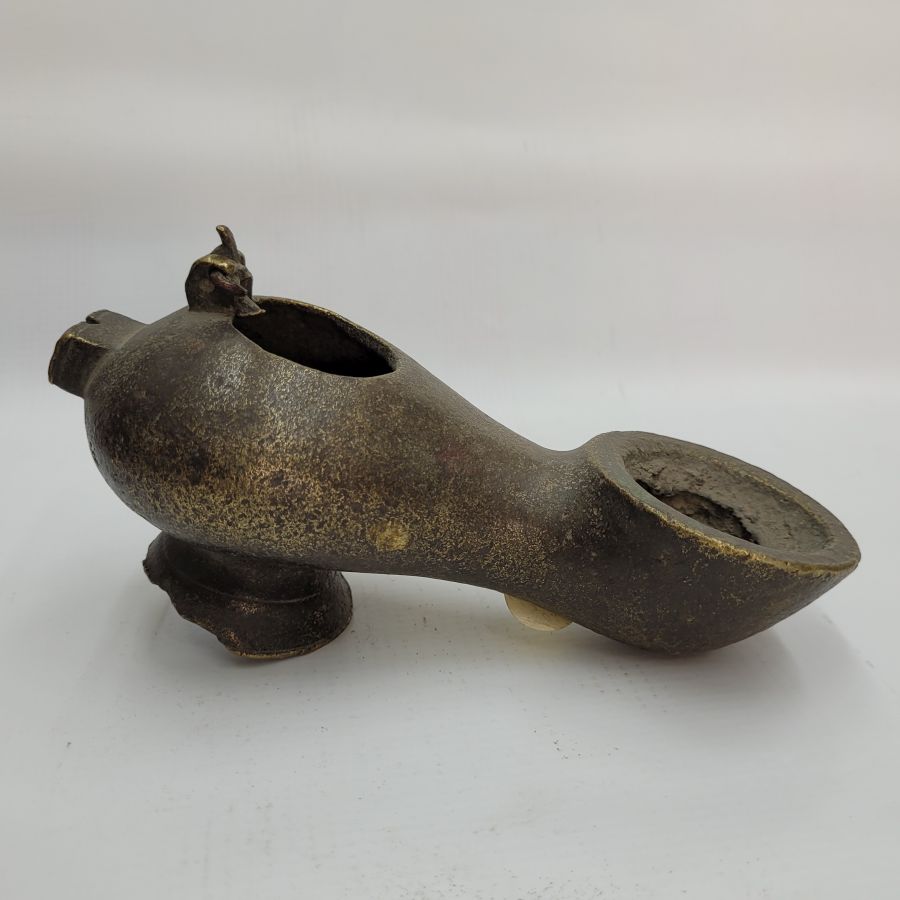 Byzantine Bronze Oil Lamp - Image 7