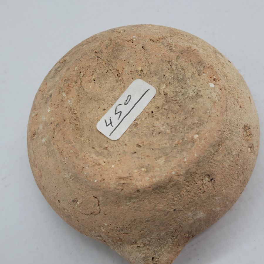Round Roman Oil Lamp - Image 6