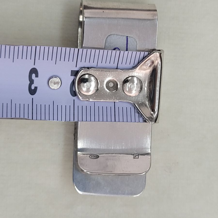 Silver Hamsa Money Holder - Image 4