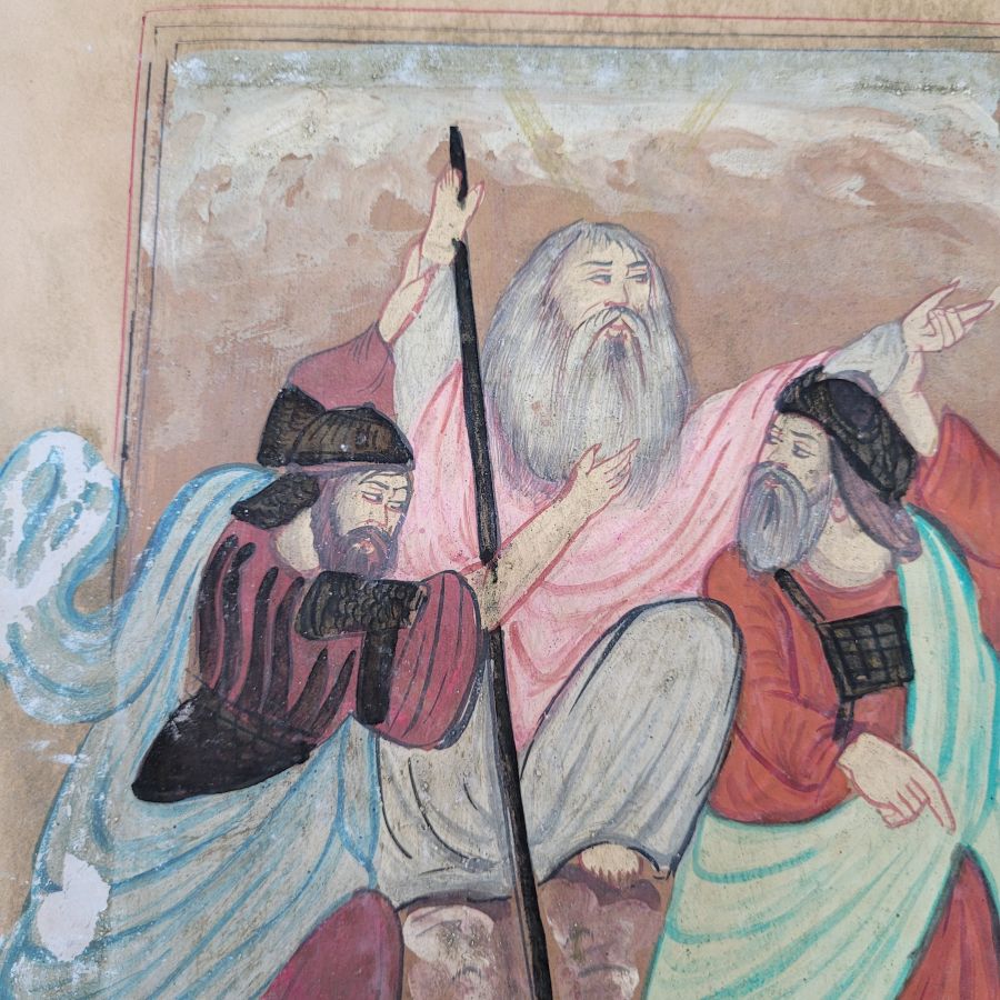 Fighting Amalek Biblical Painting - Image 5