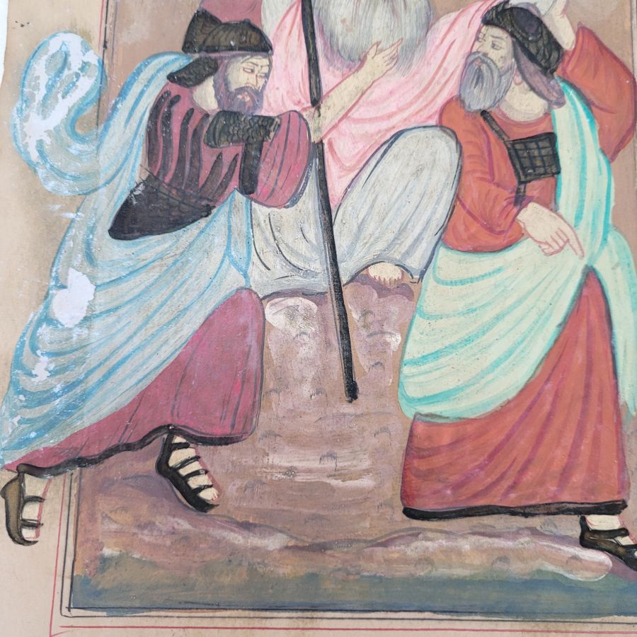 Fighting Amalek Biblical Painting - Image 6