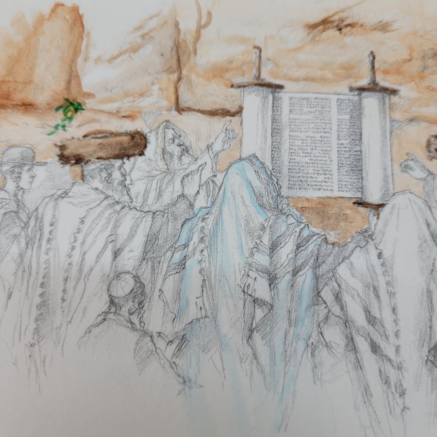Reading Torah Western Wall - Image 9