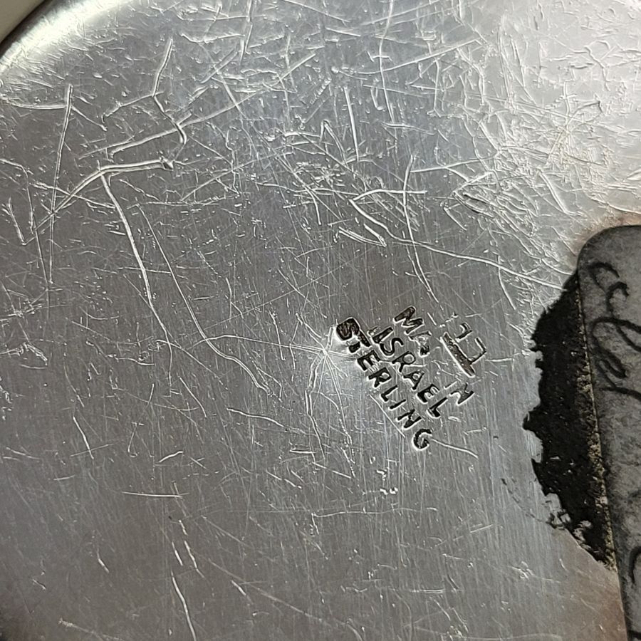 Silver vintage pill box - Image 5