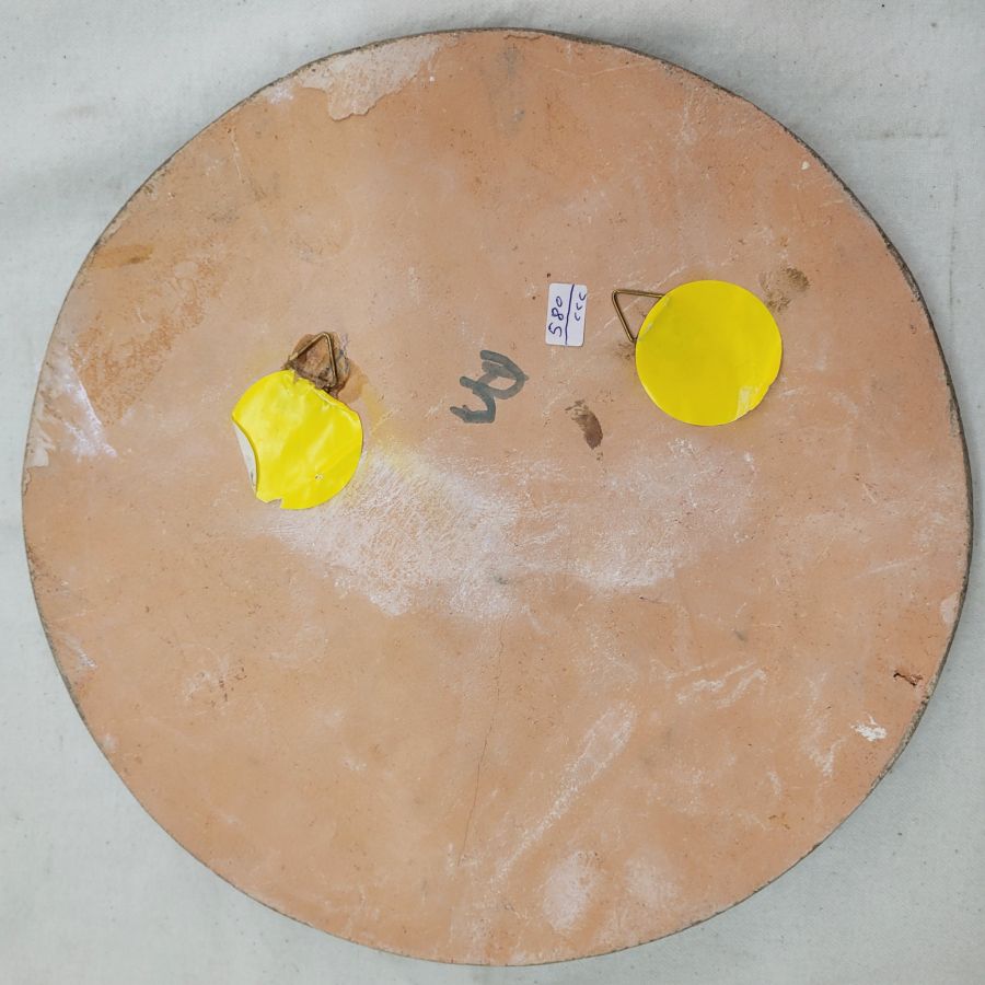Round tile with Bathsheba - Image 4