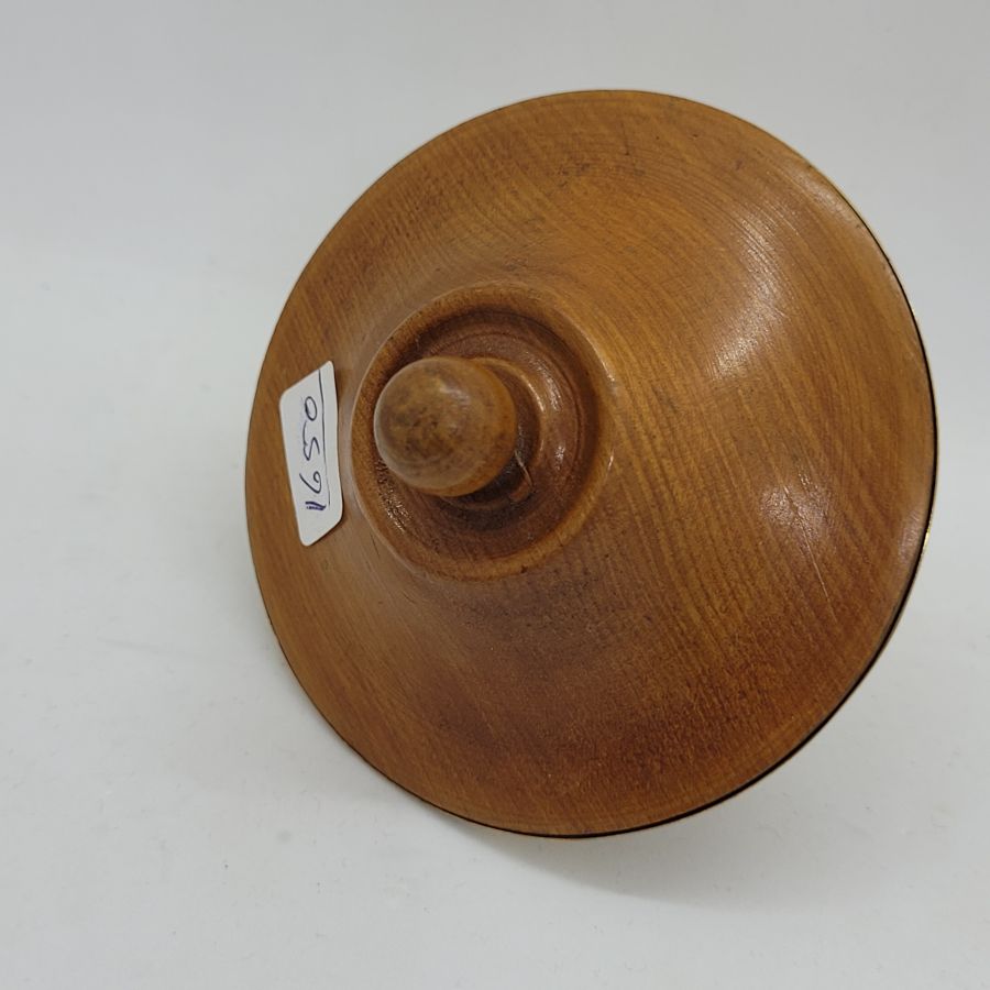 Dreidel Sevivon wood brass - Image 3