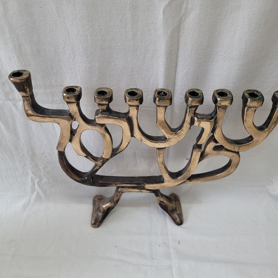 SHEMA ISRAEL Hanukah Menorah - Image 6