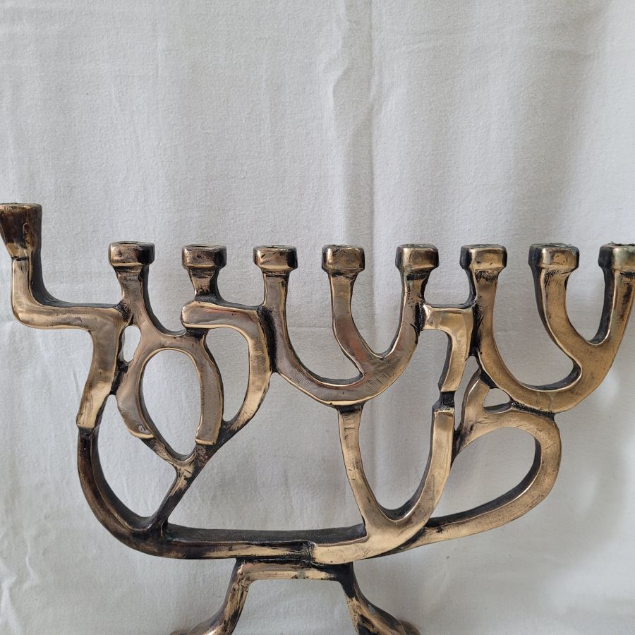SHEMA ISRAEL Hanukah Menorah - Image 7