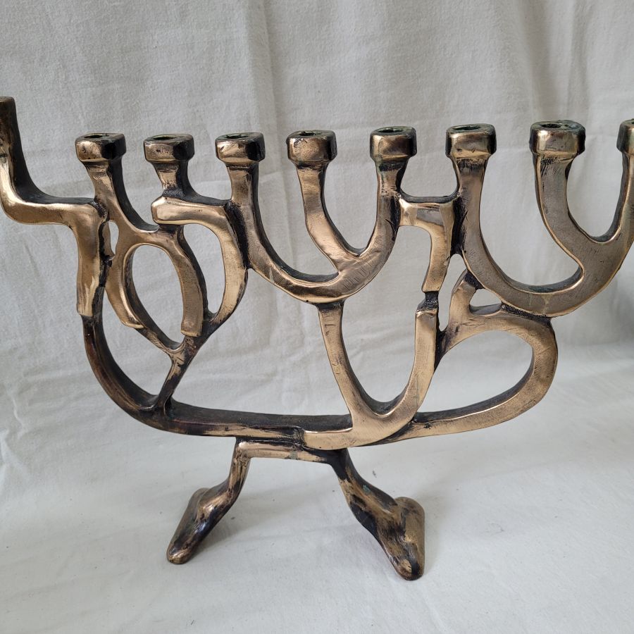 SHEMA ISRAEL Hanukah Menorah - Image 9