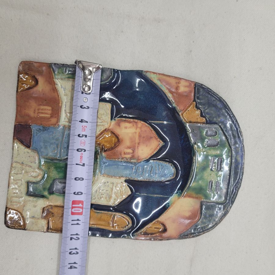 Jerusalem houses view tile - Image 4