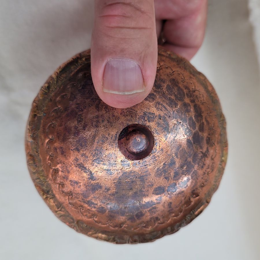 Brass Copper Dreidel Sevivon - Image 6