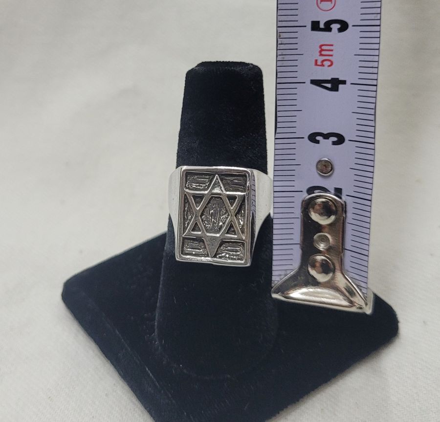 Silver Ring Magen David - Image 4