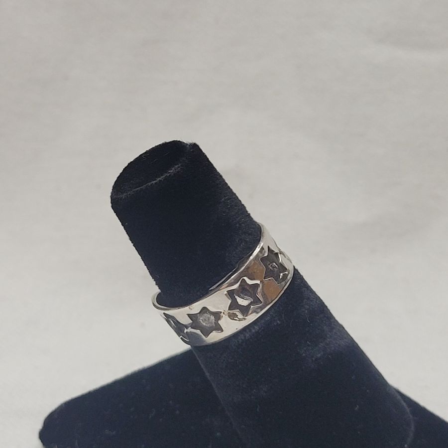 David Stars Band Ring - Image 4