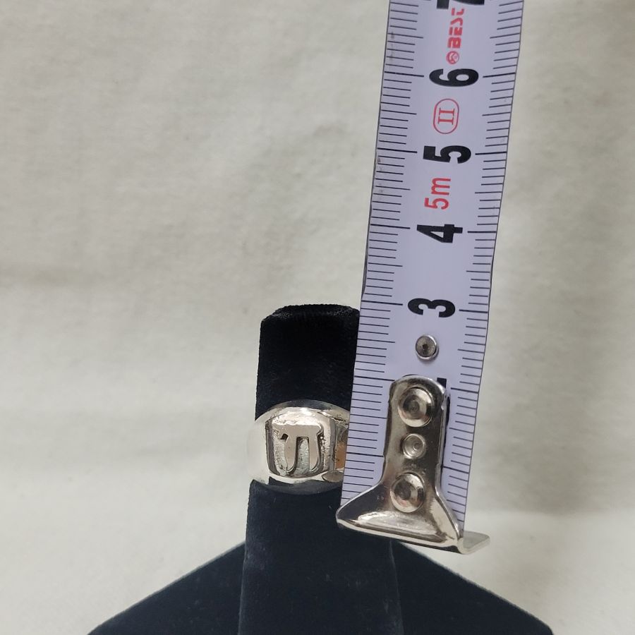 Hay man silver ring - Image 4