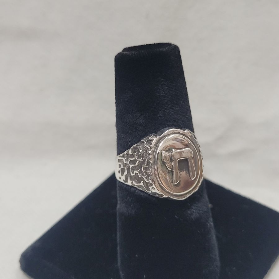 Silver oval Hay ring - Image 6