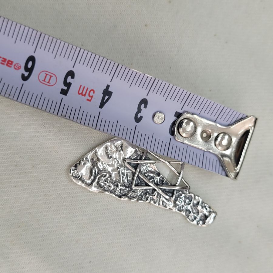 Huge Israel Map Pendant - Image 2