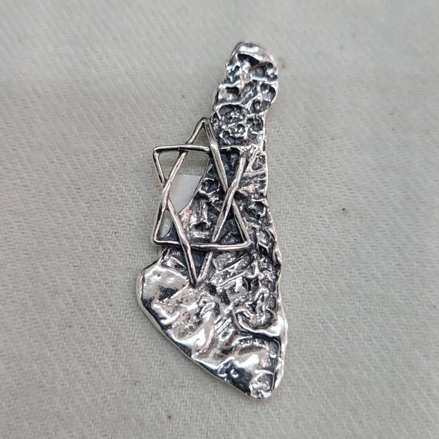 Huge Israel Map Pendant - Image 4