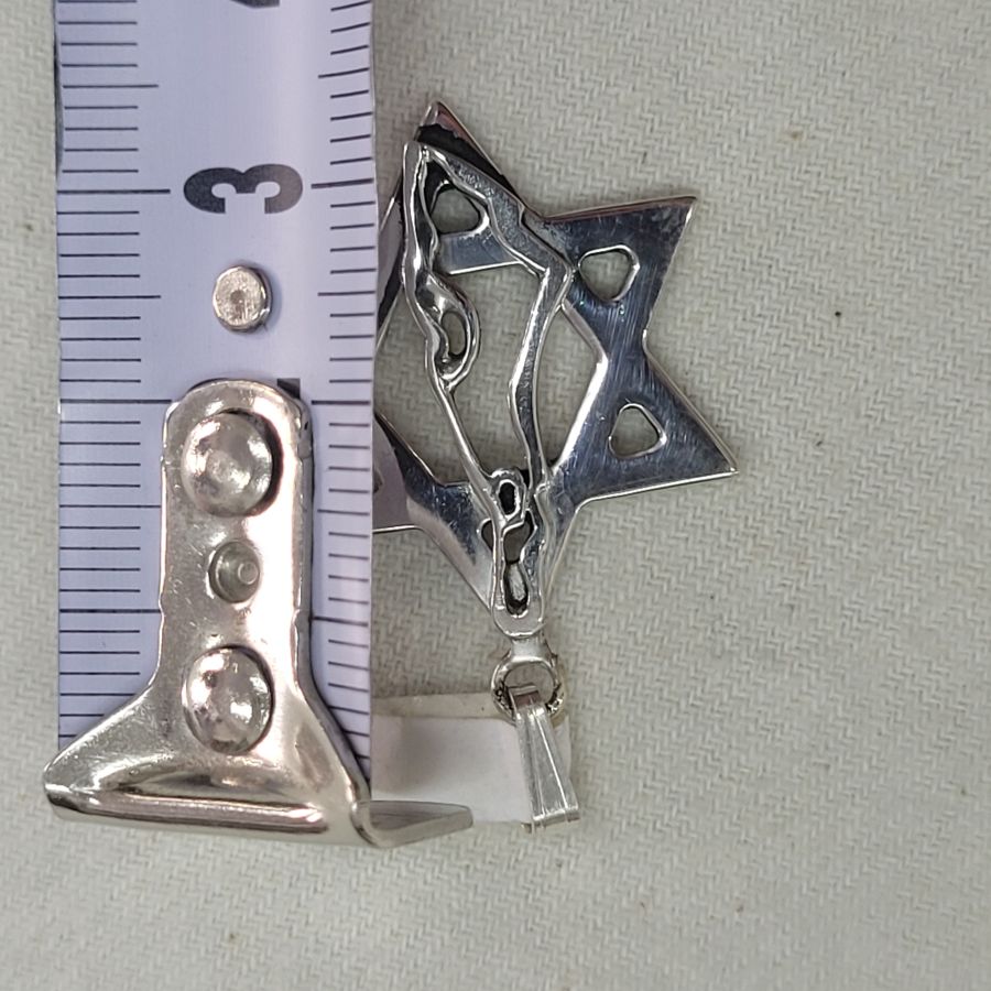 Israel Map Star Pendant - Image 4