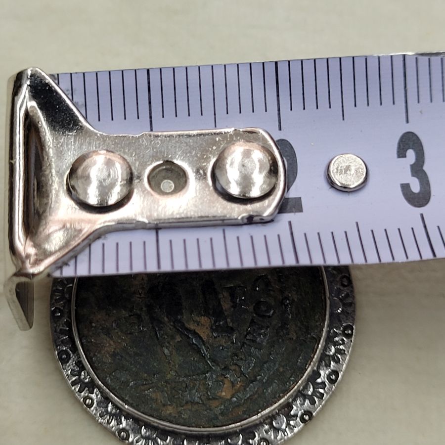 Pendant Roman coin bronze - Image 8