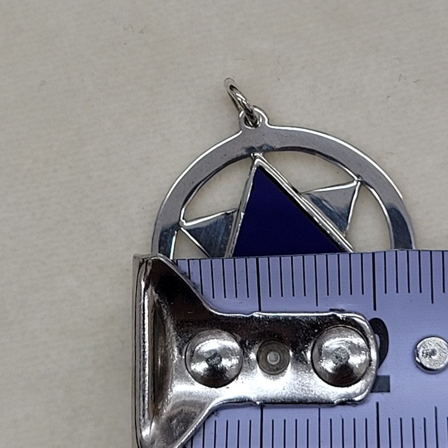 David star Lapis Pendant - Image 4