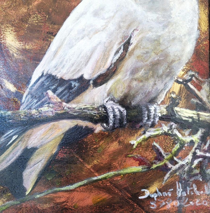 Shalom Peace Dove Painting* - Image 3